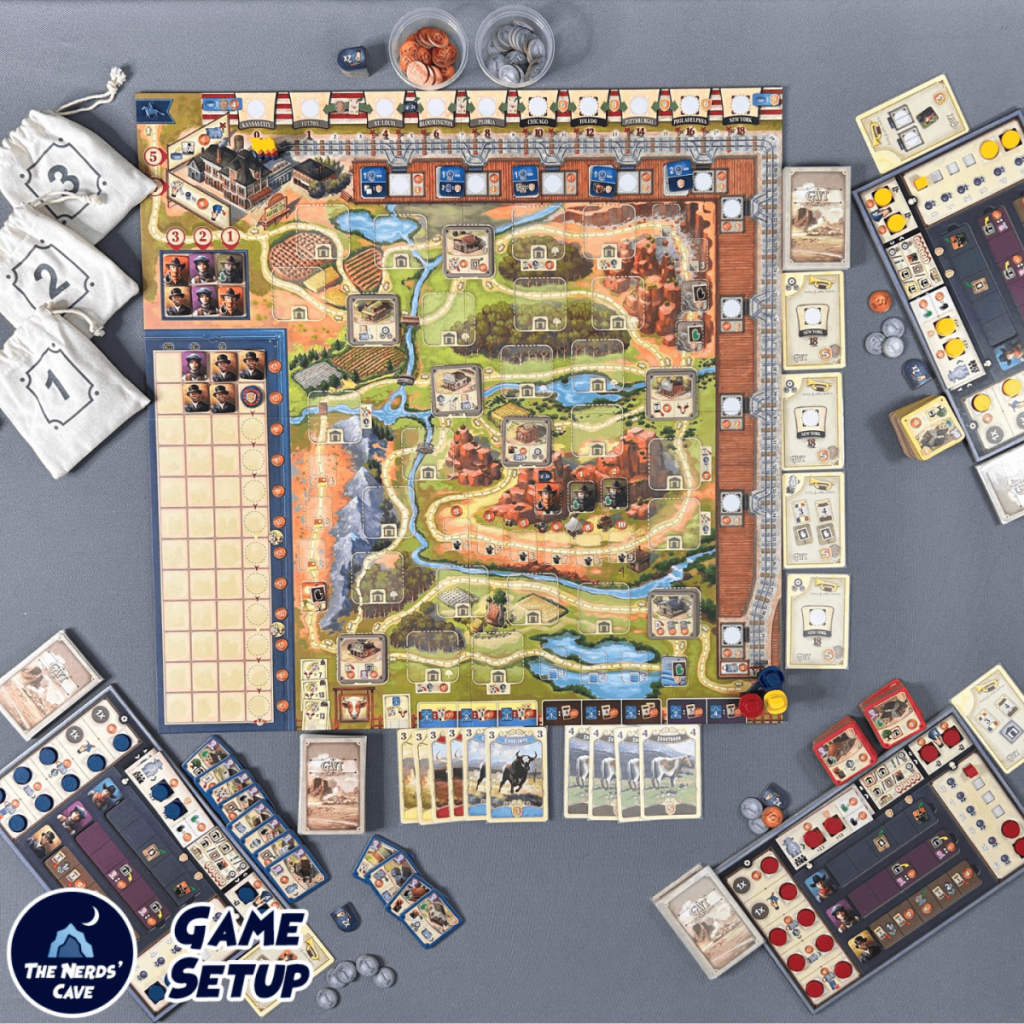 Great Western Trail Boardgame Shot (14) Great Western Trail Boardgame Shot (14)