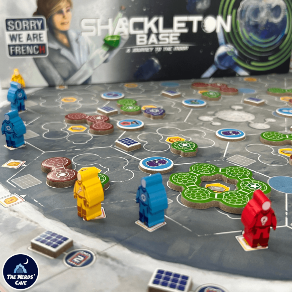 Shackleton Base A Journey to the Moon Boardgame Shot Shackleton Base A Journey to the Moon Boardgame Shot
